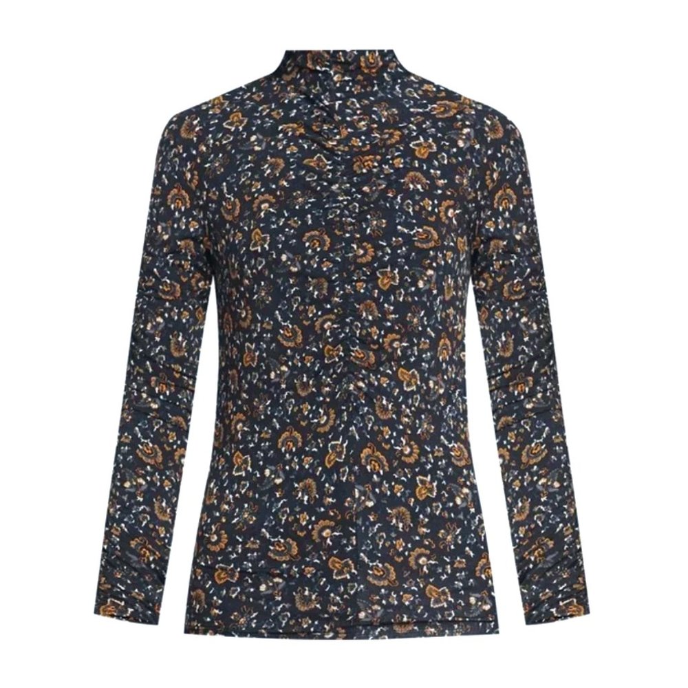 Veronica Beard | Fresno Turtleneck Top Multicolor